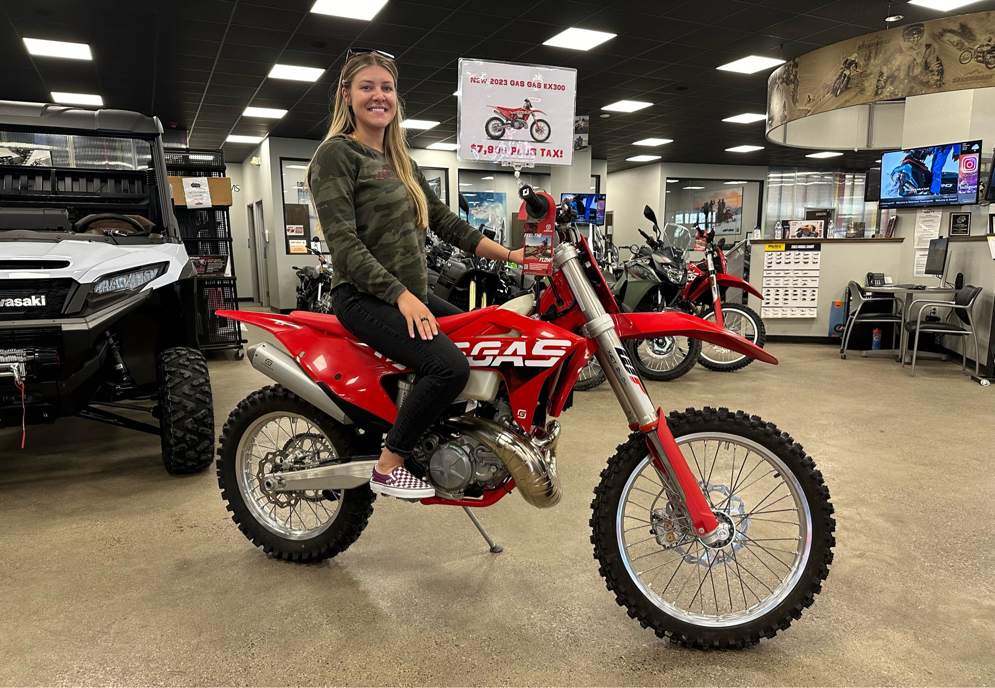 More of a snowmobile gal myself, but dirt bikes are fun too 🌸🏍️

#LTKActive #LTKfindsunder100 #LTKsalealert