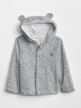 Baby Favorite Reversible Bear Hoodie Sweatshirt | Gap (US)