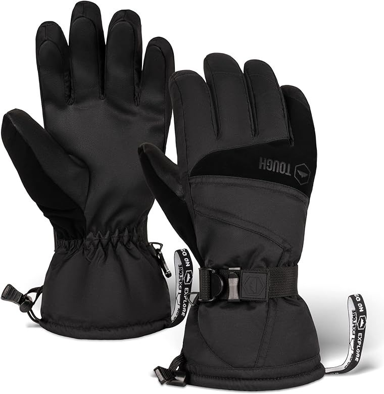 Ski & Snow Gloves - Waterproof & Windproof Winter Snowboard Gloves for Men & Women for Cold Weather  | Amazon (US)