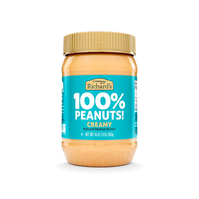 Crazy Richard's All-Natural Creamy Peanut Butter, 16 oz | Walmart (US)