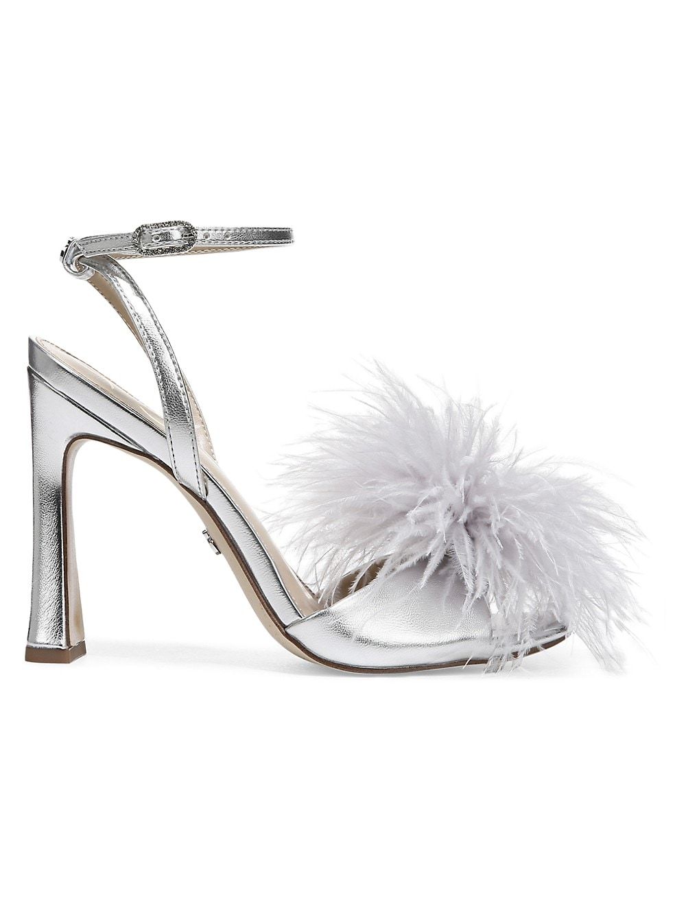 Leon Feather Pom-Pom Sandals | Saks Fifth Avenue