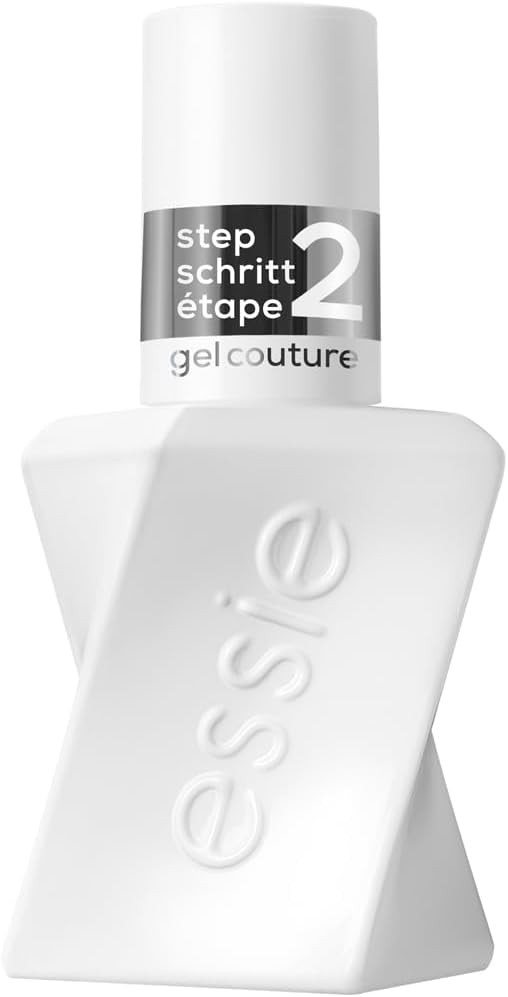 Gel by essie Nail Polish, Shiny Topcoat, Clear Topcoat Nail Polish, Gel Couture, Up to 15 Days of... | Amazon (UK)