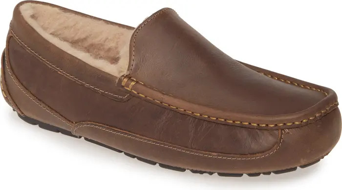 UGG® Ascot Leather Slipper | Nordstrom | Nordstrom