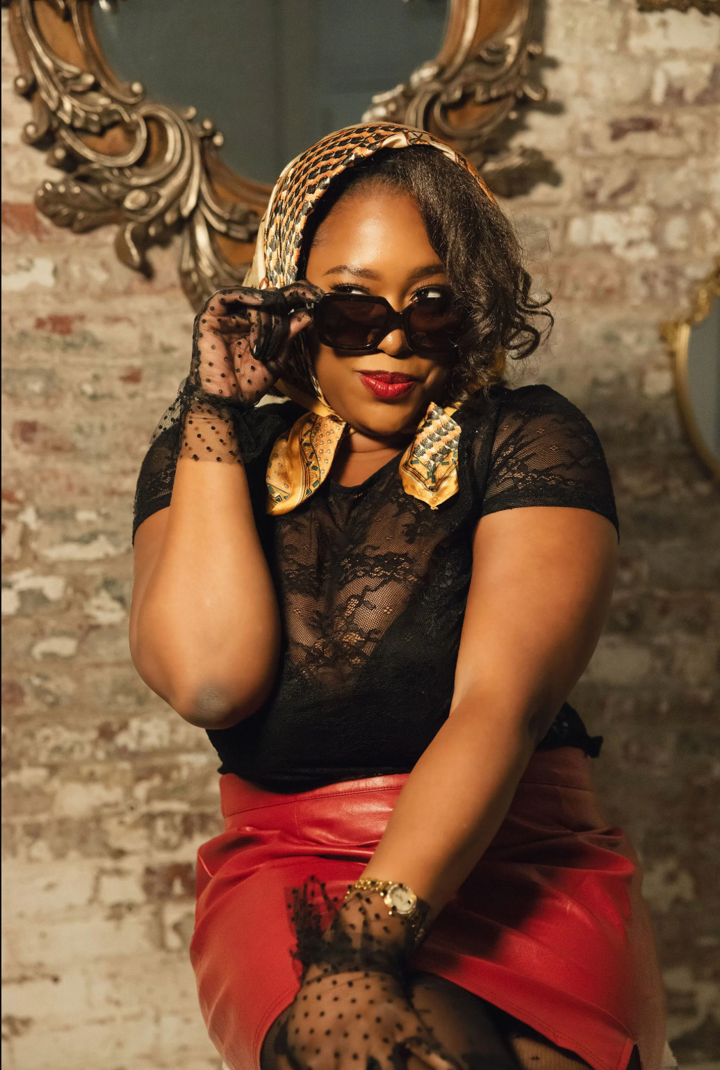 Soft Glam, Bold Moves
When in doubt, a fur coat & red lipstick always deliver. 💋 This look is giving luxe, confidence, and a little bit of danger (in the best way). Pairing delicate floral tights with edgy leather creates that perfect mix of soft & strong.  

✨ Faux fur for instant glam  
🖤 Floral lace + leather = chef’s kiss 💯  
🔥 A red lip that STAYS all night  

Tag me when you recreate this look! 📸 #StyleGoals   

 #LTKStyleTip #LTKBeauty #LTKTravel