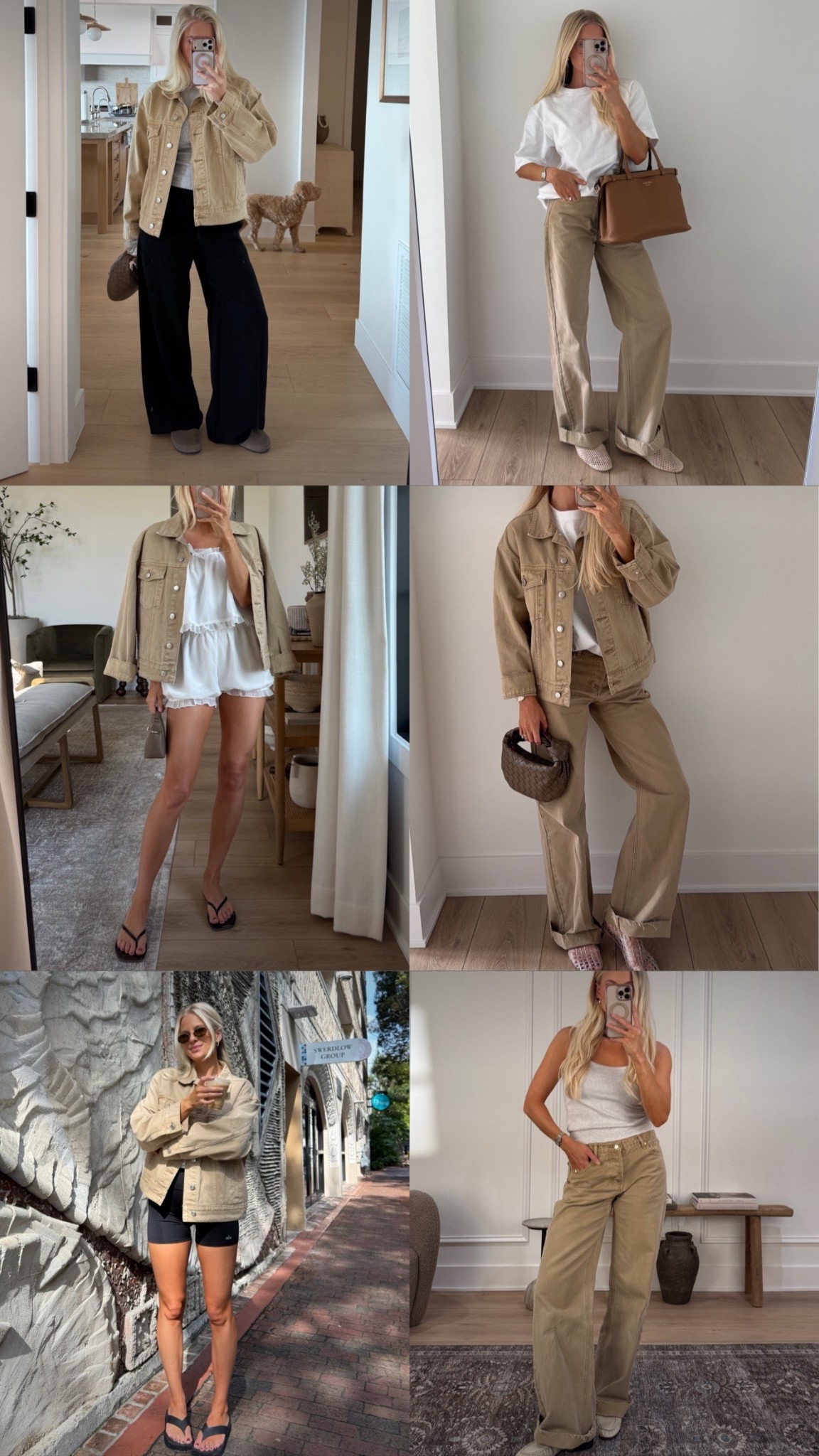 S/M in jacket, 26 true size in jeans!