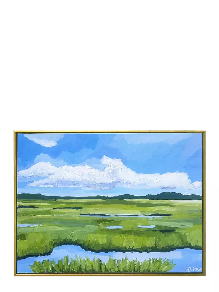 “Wrightsville Marsh” by Hillary Einwick | Serena and Lily