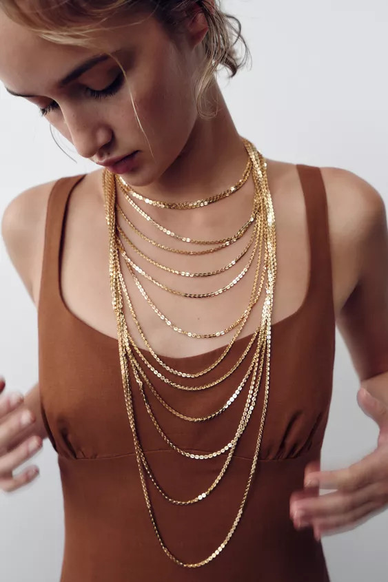 MULTICHAIN NECKLACE | Zara US