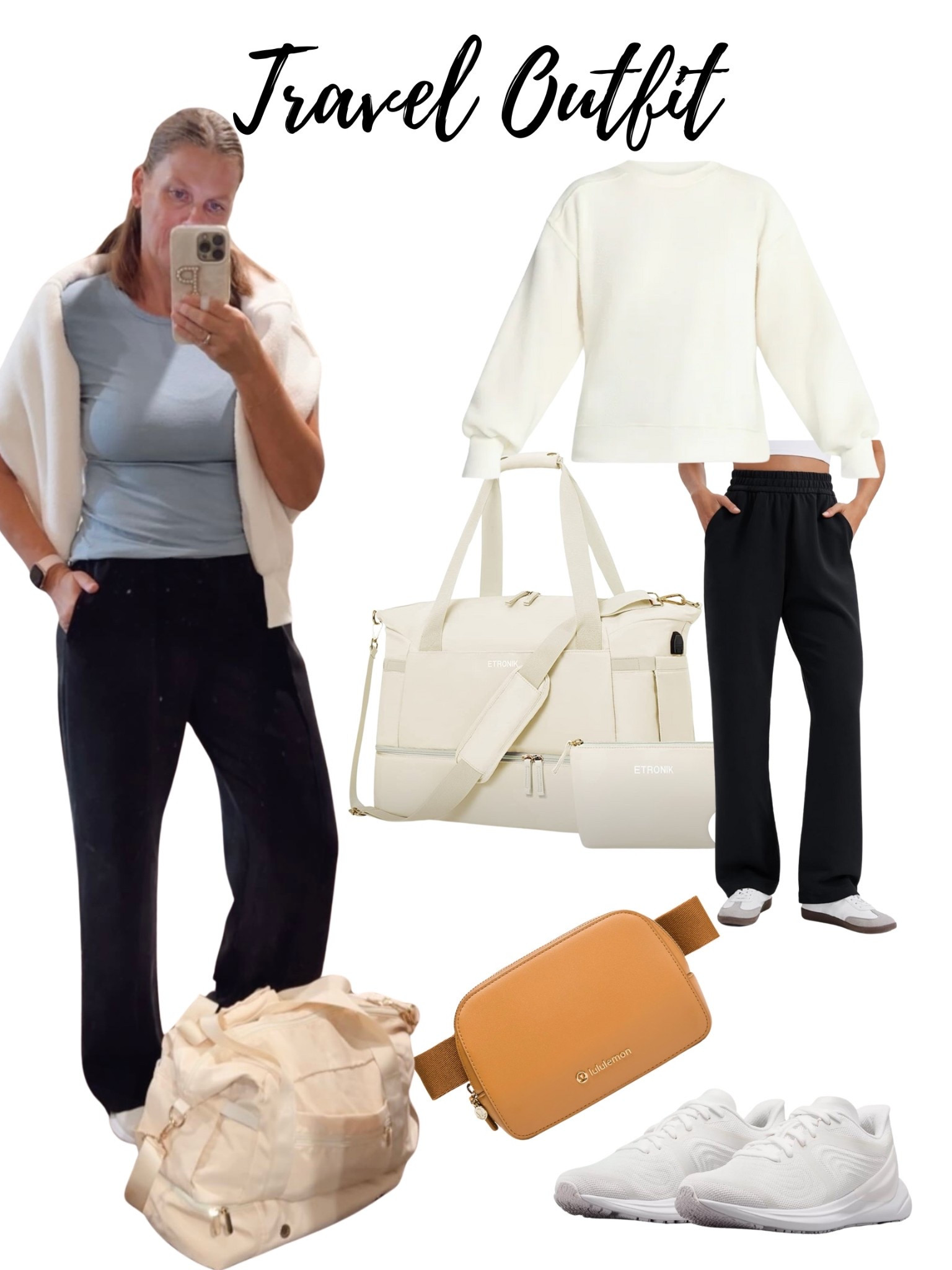 Comfy travel outfit

#LTKActive #LTKOver40 #LTKTravel