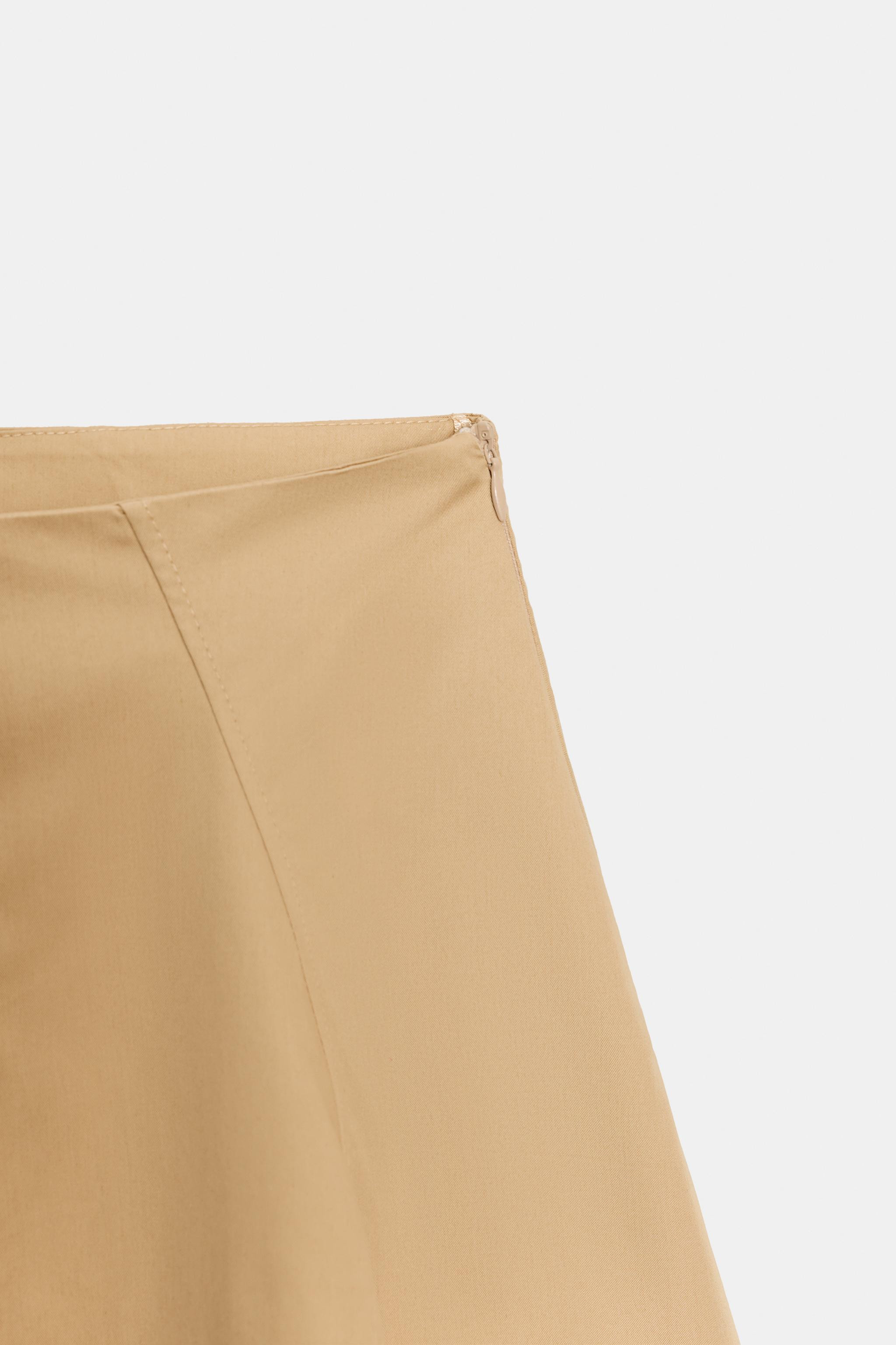 ASYMMETRIC MINI SKIRT | Zara UK
