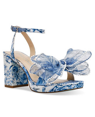 Women's Duke Bow Platform Dress Sandals | Macy's