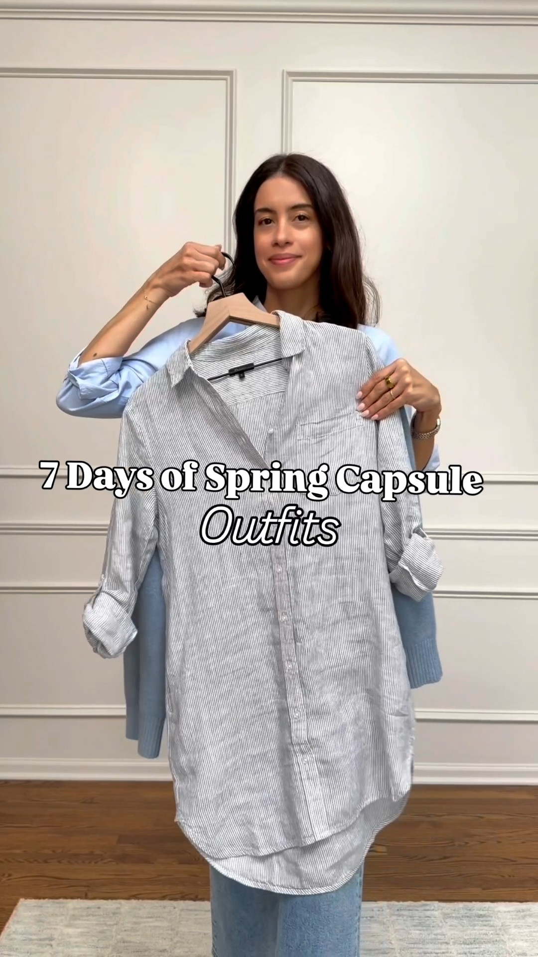 Love this shirt dress! Such an easy, effortless piece for spring and summer. The length is perfect, and you can easily add a belt for a more cinched look. Style it with flats, loafers, or sneakers, so versatile and chic.
The blue pinstripe is currently out of stock but there's more colors available and also the Sky Blue Mariner Stripe is so pretty!!
Sizing: I'm 5'6'' for reference:
I'm wearing a size small 
Loafers TTS
Sweater size Small

#LTKOver40 #LTKootd #LTKMothersDay