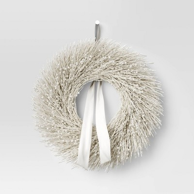 Luxe Icy Preserved Christmas Wreath - Threshold™ | Target