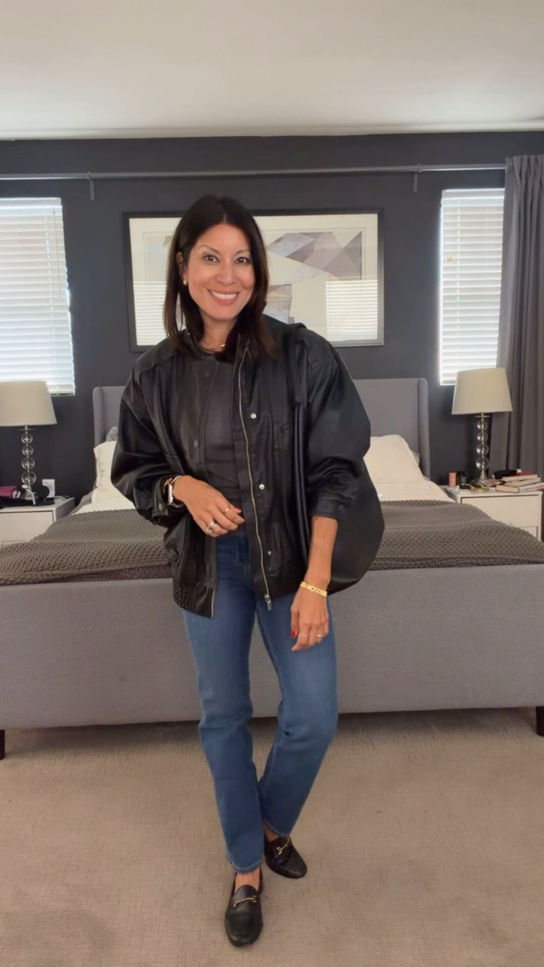 Overall they’re a good jean, I can recommend. 

Waist is a bit snug - you can go up or don’t exhale :) 


Jacket sold out will link similar 
Shoes went down half a size to 7 


#LTKootd #LTKOver40 #LTKSeasonal