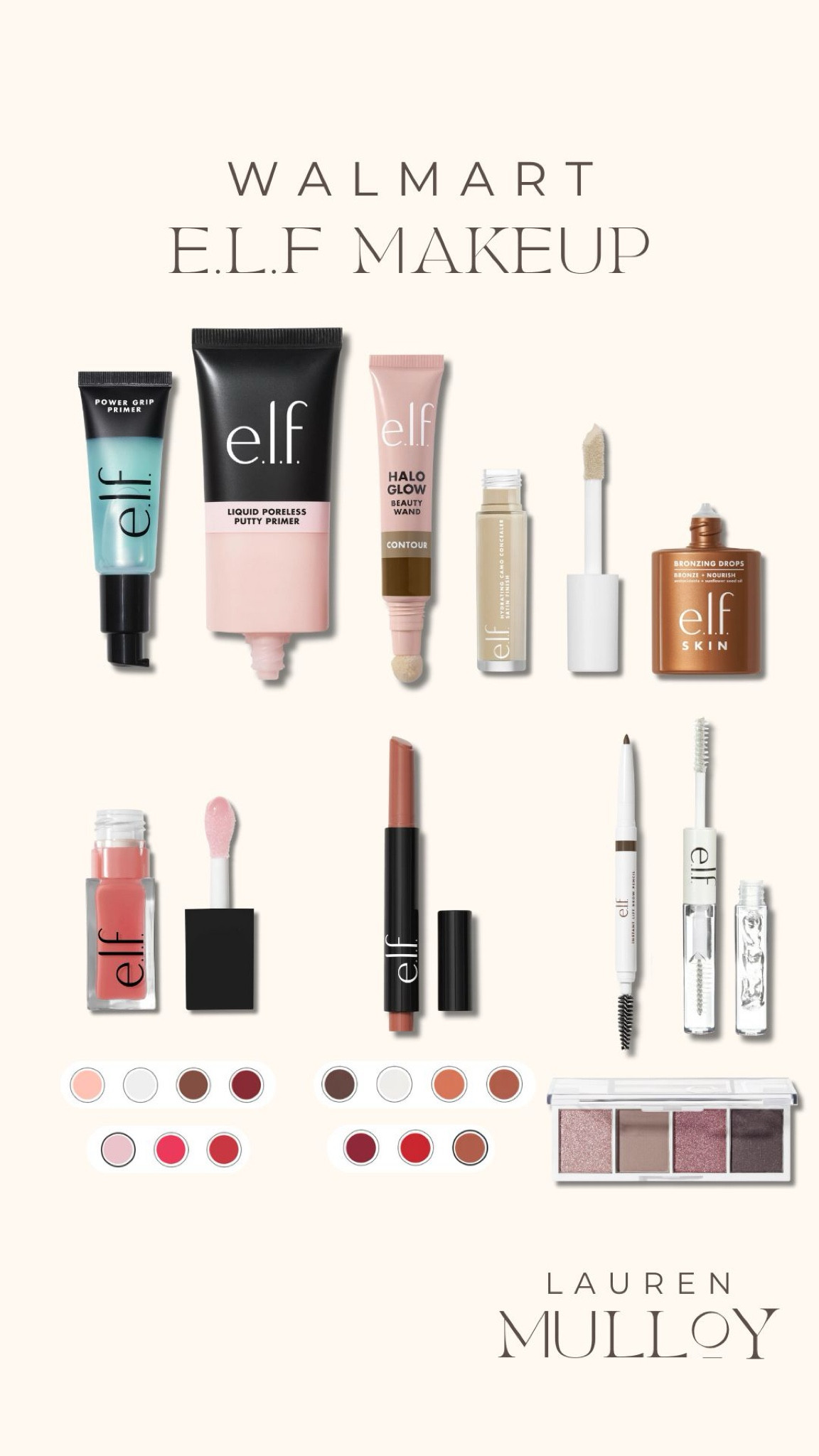 ELF Walmart makeup faves👏💄

Walmart finds, beauty under $15, bronzing drops, Walmart makeup, elf makeup, lip gloss, lipstick, clear brow gel, primer, bronzer, Lauren Mulloy

#LTKBeauty #LTKFindsUnder50 #LTKSaleAlert