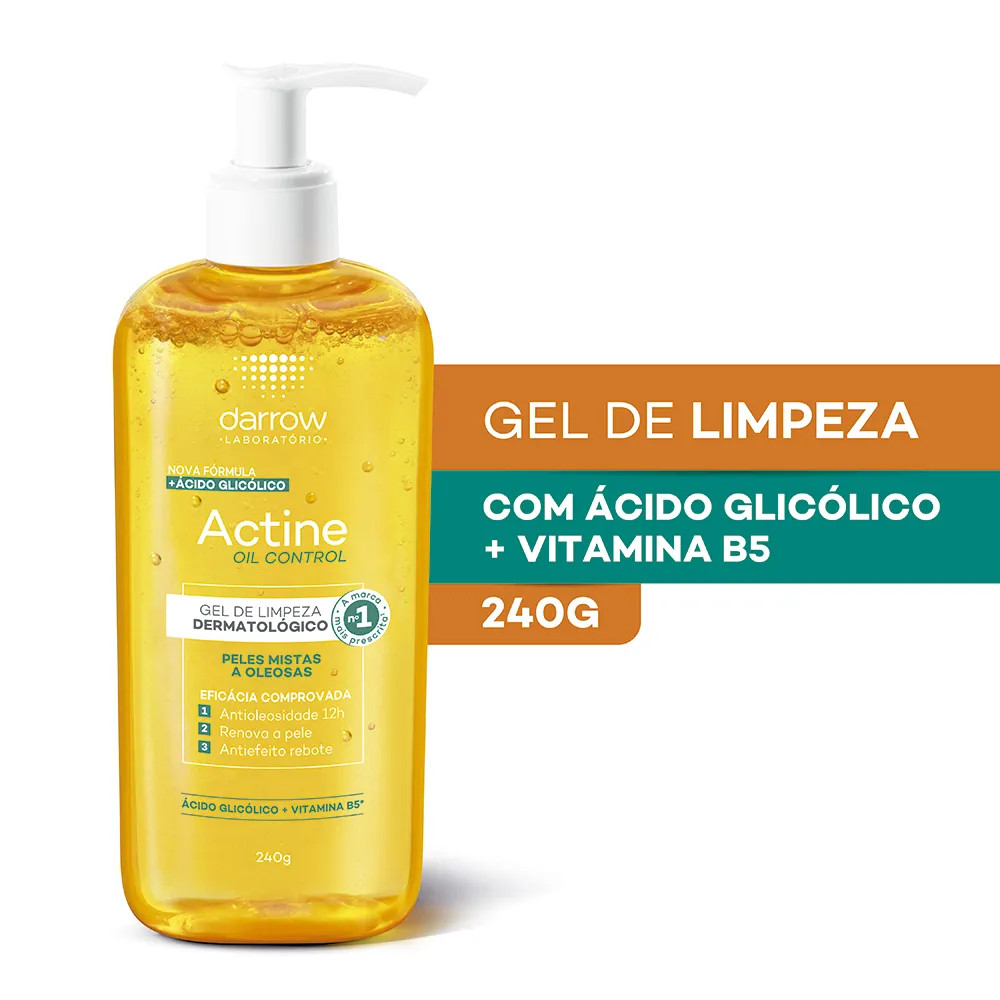 Gel de Limpeza Facial Darrow Actine Oil Control 240 g | Amobeleza (BR)
