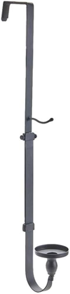 Raz Imports 2021 30.5-inch Adjustable Over-Door Wreath Hanger w/ Candle Holder | Amazon (US)
