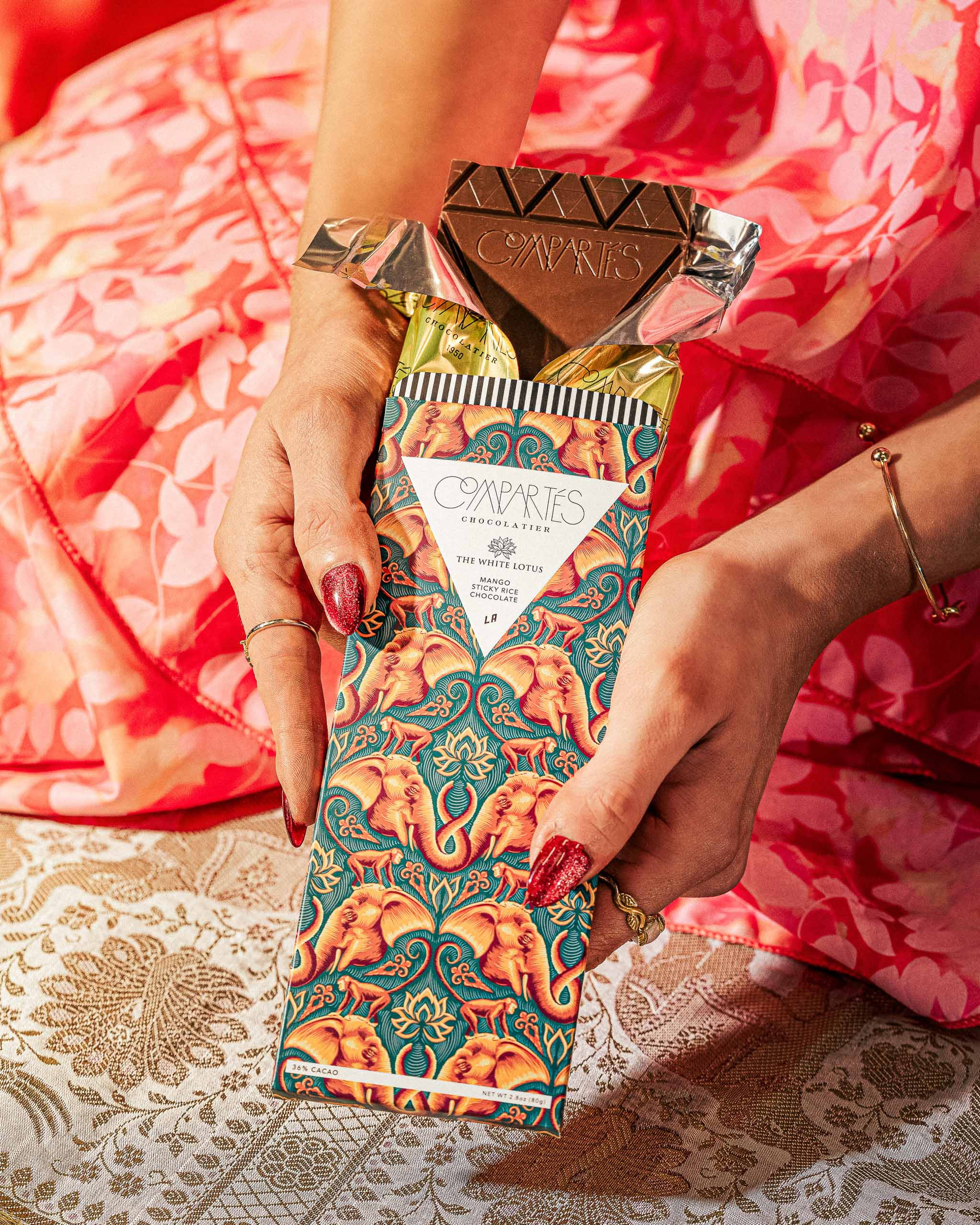 The White Lotus - Thailand Mango Sticky Rice | Compartes Chocolatier