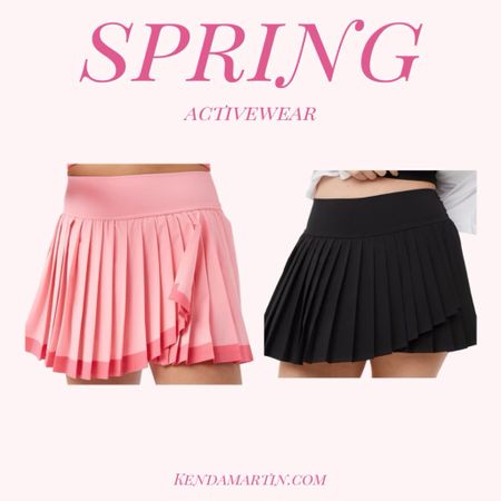 Spring fashion, tennis skirt, tennis skort, workout clothes, and women’s fashion.


#LTKSeasonal #LTKmidsize #LTKfitness