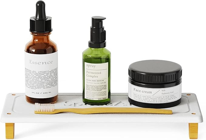 SpaceAid DryingNeat Sink Organizer, Instant Dry Sink Caddy Organizers, Kitchen Sponge Soap Holder... | Amazon (US)