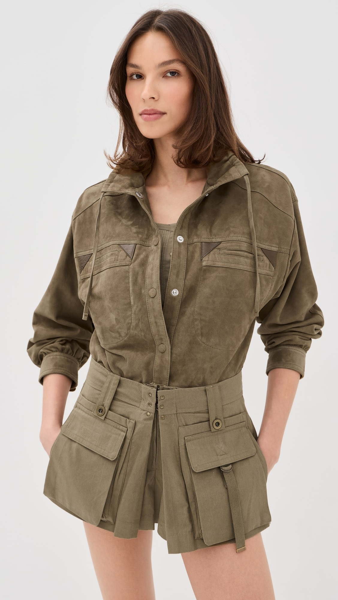 Maldia Suede Top | Shopbop