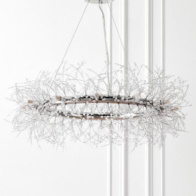 Fleur Chandelier Crystal Lighting amazon essentials target finds zgallerie finds glam decor | Z Gallerie
