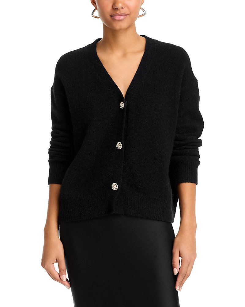 Velvet by Graham & Spencer Marti Rhinestone Button Cardigan | Bloomingdale's (US)