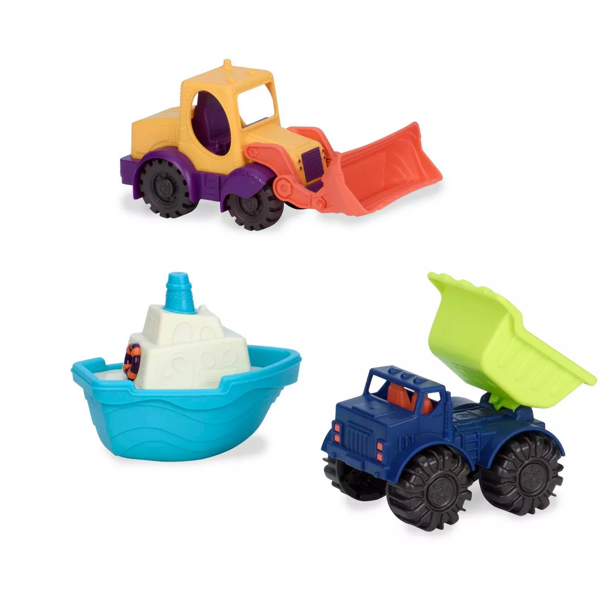 B. toys 3 Toy Vehicles - Loaders & Floaters | Target