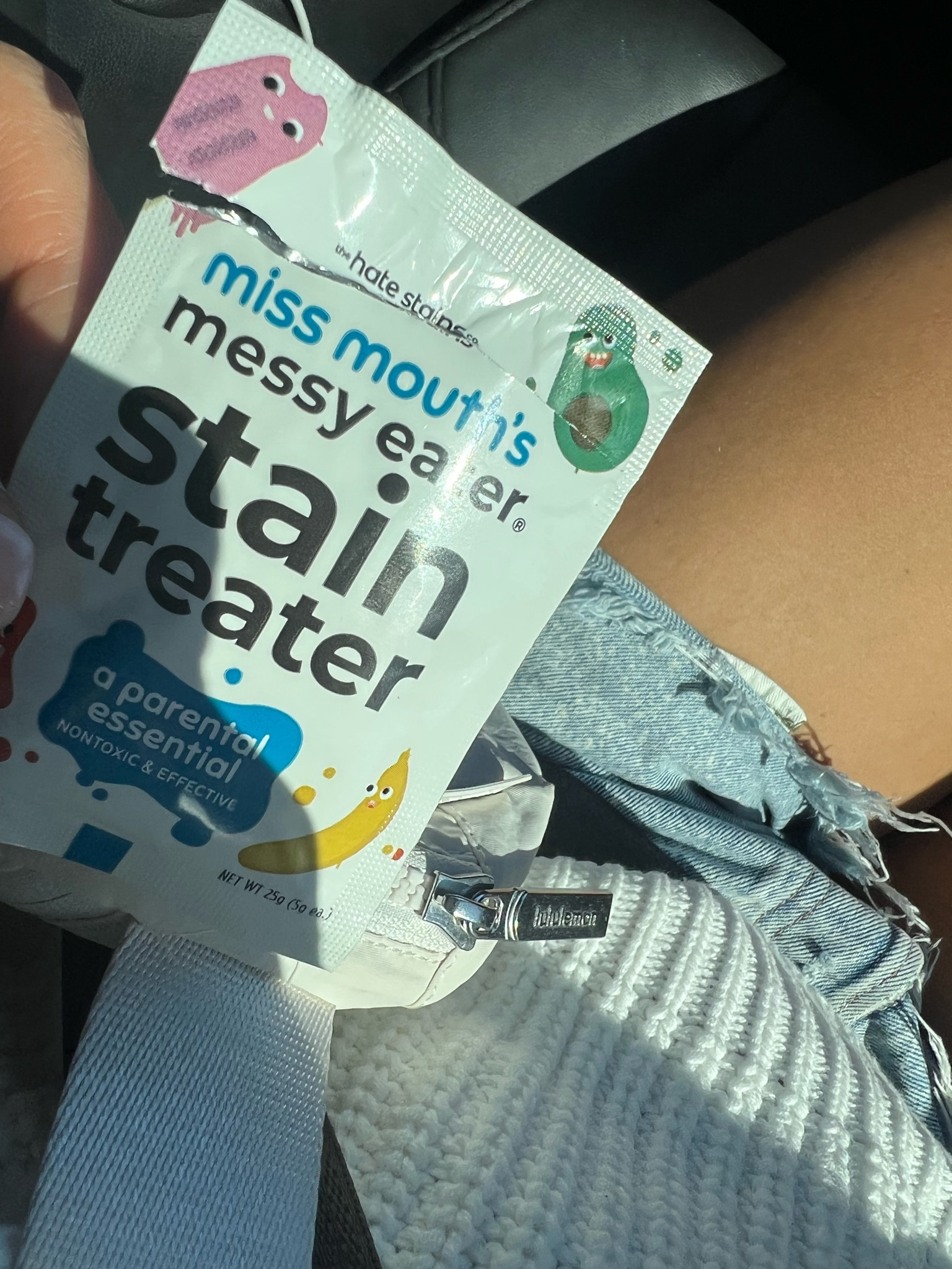 Keeping my belt bag clean one wipe at a time. Stain remover 

#LTKunder50 #LTKkids #LTKhome