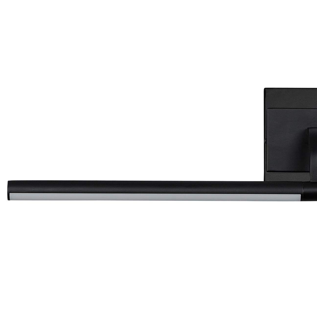 Mona 30 1/2" Wide Matte Black Direct Wire LED Picture Light | Lamps Plus
