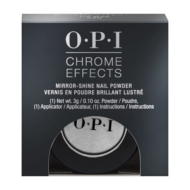 OPI Chrome Effects Mirror Shine Nail Powder CP001 - Tin Man Can | Walmart (US)