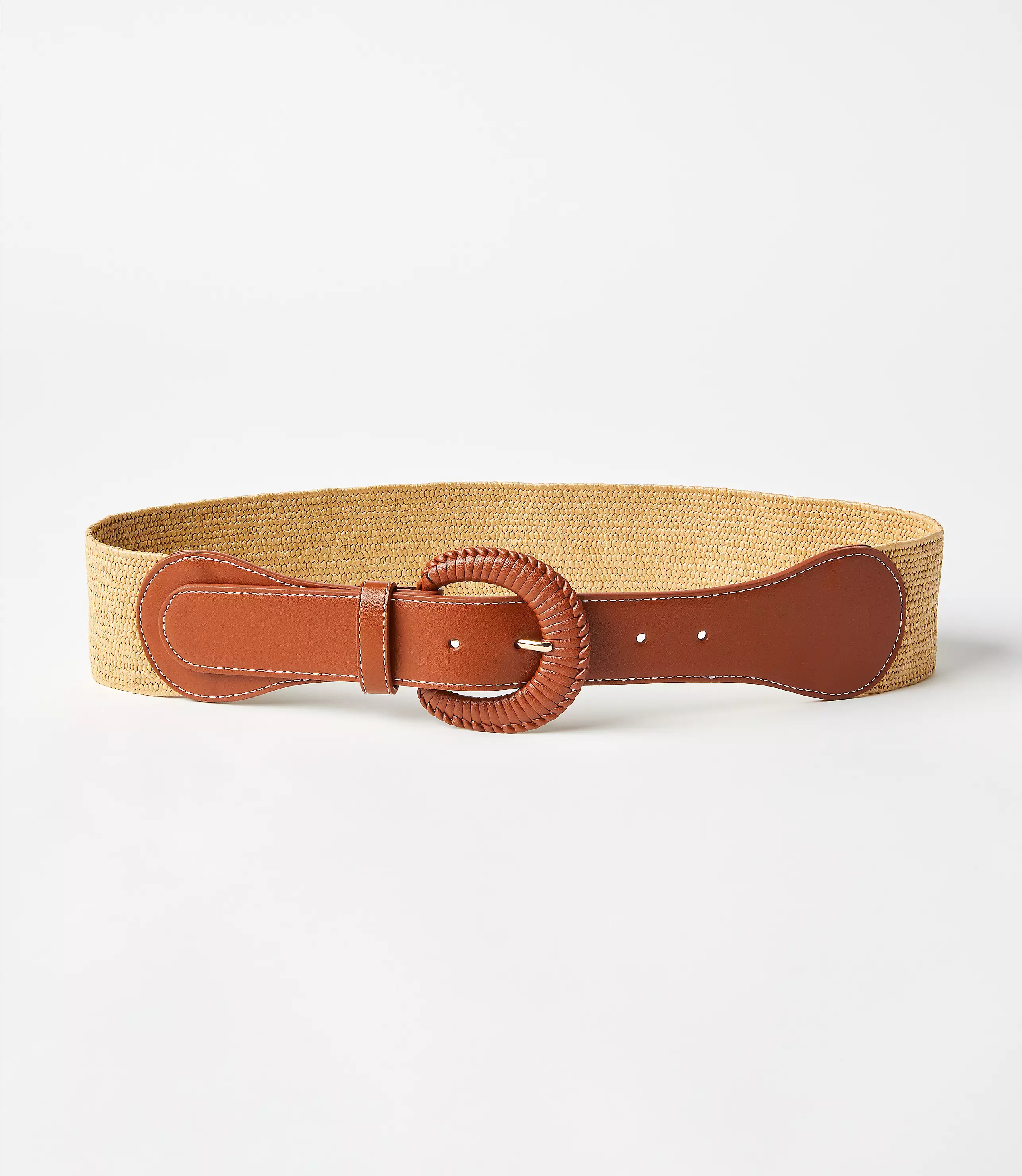 Woven Buckle Stretch Belt | LOFT