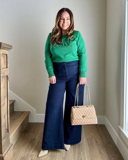 Spring workwear

Fit tips: sweater tts, L // pants size up, 14R 

Green sweater outfit  style guide  for tips  winter outfit  spring outfit  style  

#LTKworkwear #LTKmidsize #LTKSeasonal