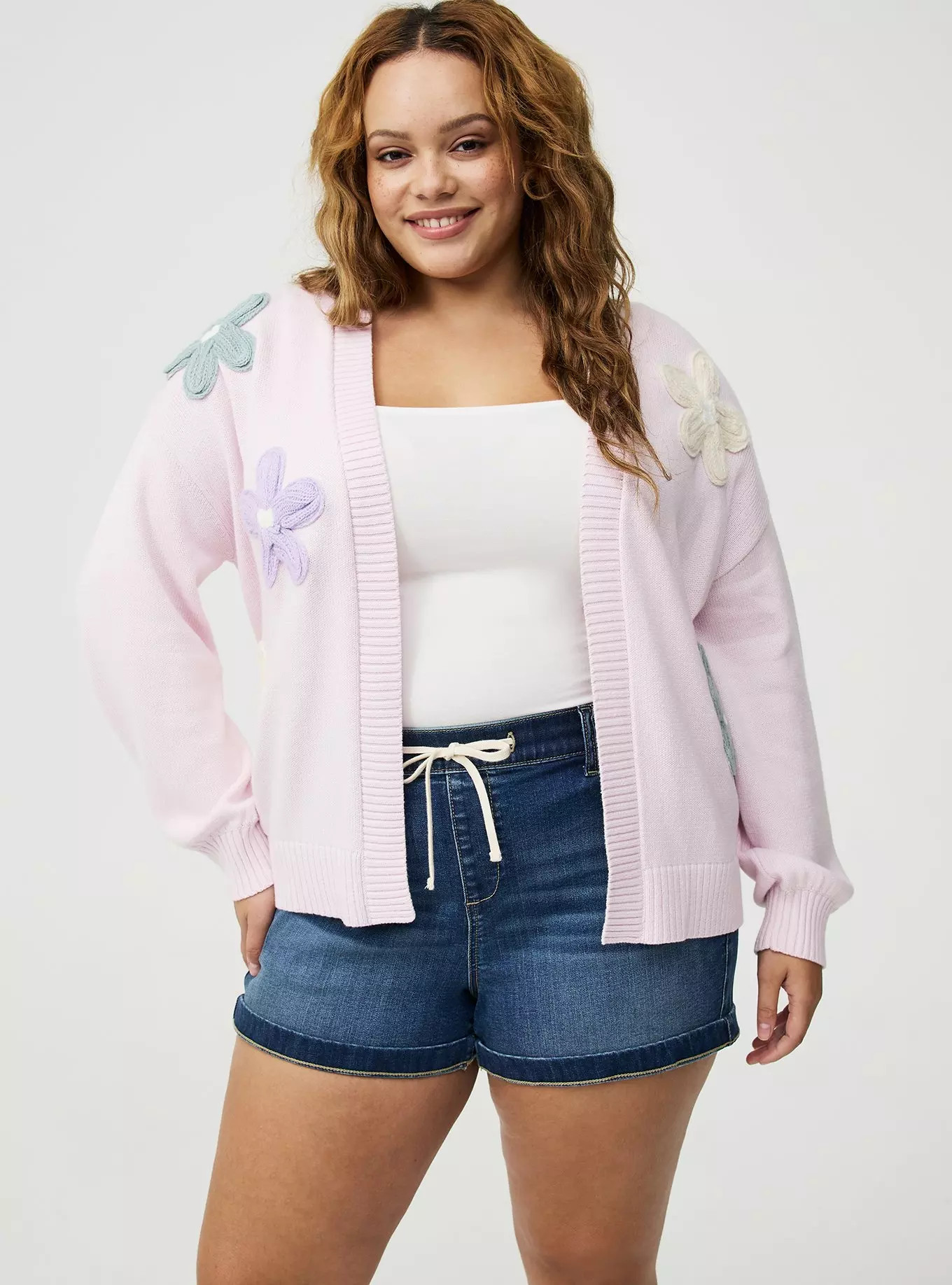 Daisy Open Front Cardigan | Torrid (US & Canada)