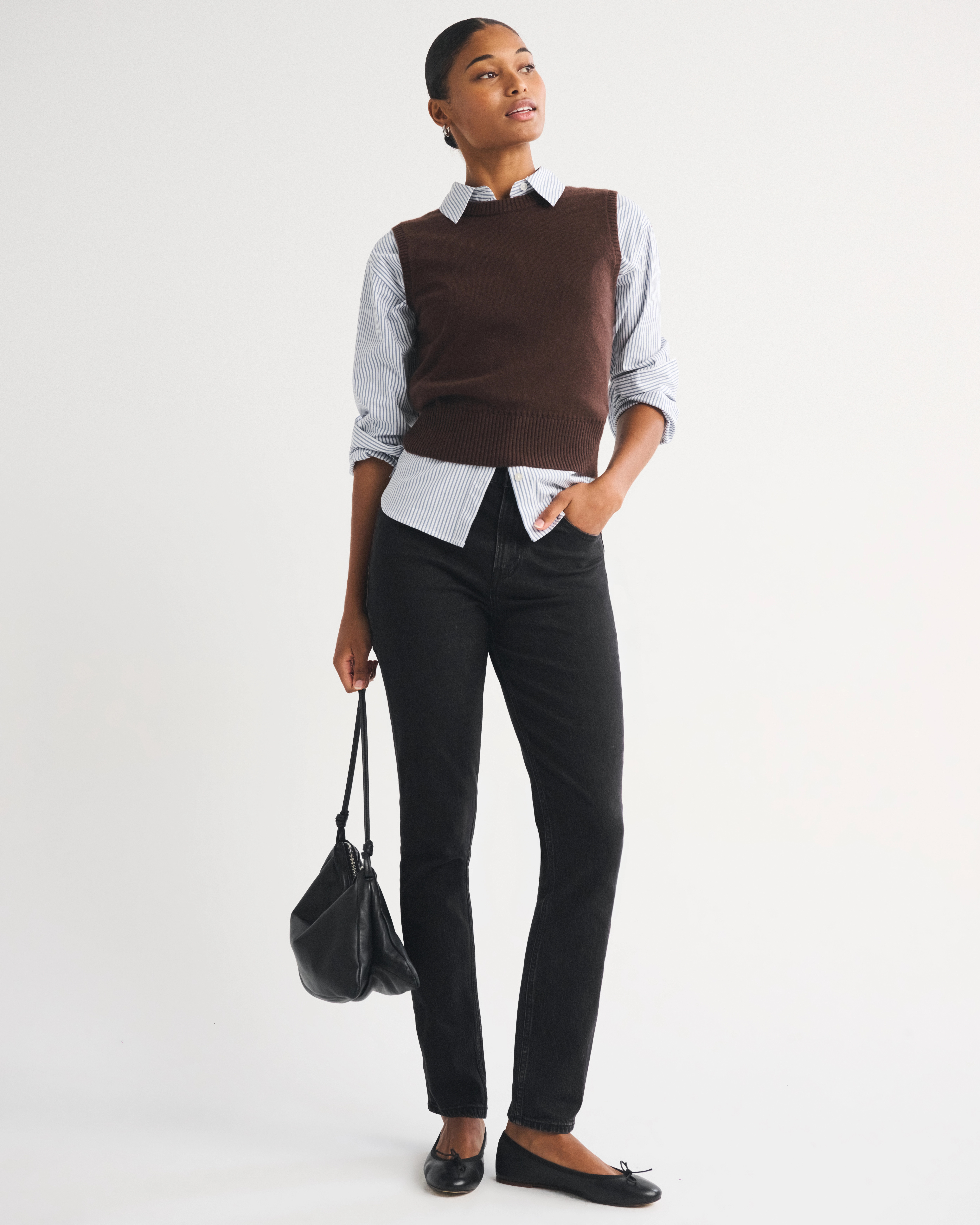Curve Love High Rise Modern Skinny Jean | Abercrombie & Fitch (US)