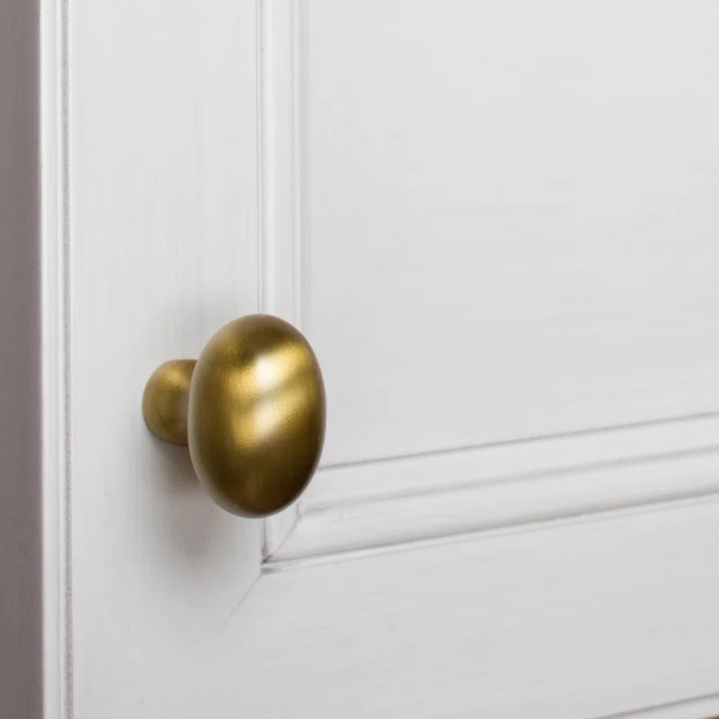 Classic 1 1/8" Length Oval Knob | Wayfair North America