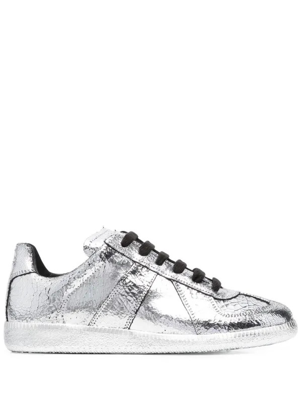 Maison Margiela Replica low-top Sneakers | Grey | FARFETCH | Farfetch Global