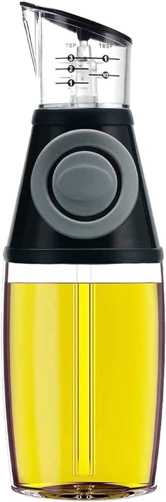 Oil Dispenser Bottle, 8.5oz Olive Oil Dispenser Oil Sprayer, Clear Glass Refillable Oil and Vineg... | Amazon (US)