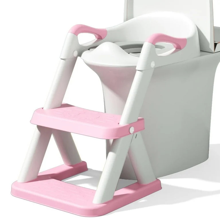 KORIMEFA Baby Potty Training Seat with Step Stool Ladder, Upgrade Toddler Potty Toilet Seat with ... | Walmart (US)