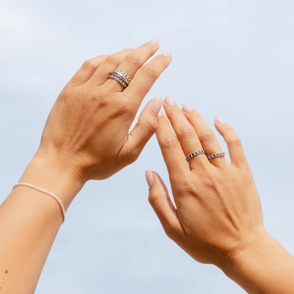 September Birthstone Eternity Ring | Made By Mary | Made By Mary