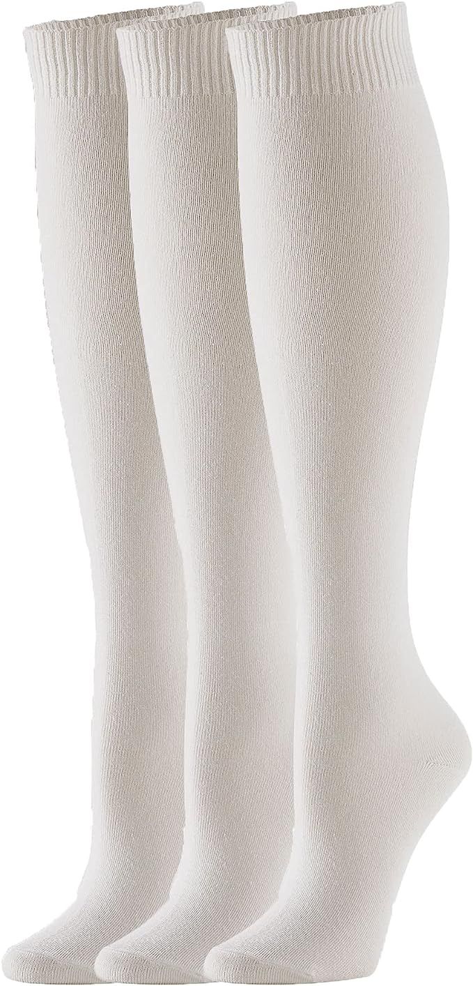 HUE womens Flat Knit Knee High Sock | Amazon (US)