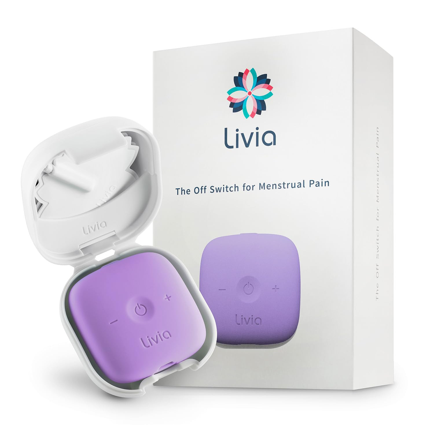 Livia Menstrual Pain Relief Device, Pink – Off-Switch for Period Pain – Portable & Discreet ... | Amazon (US)