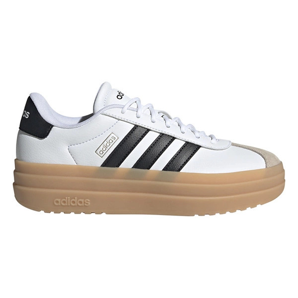 Women's adidas VL Court Bold Sneakers 6.5 Regular White/Black | Scheels