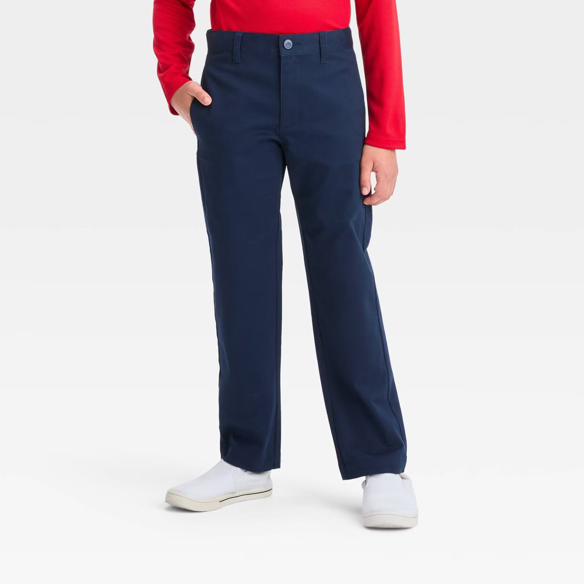 Boys' Straight Fit Uniform Pants - Cat & Jack™ | Target