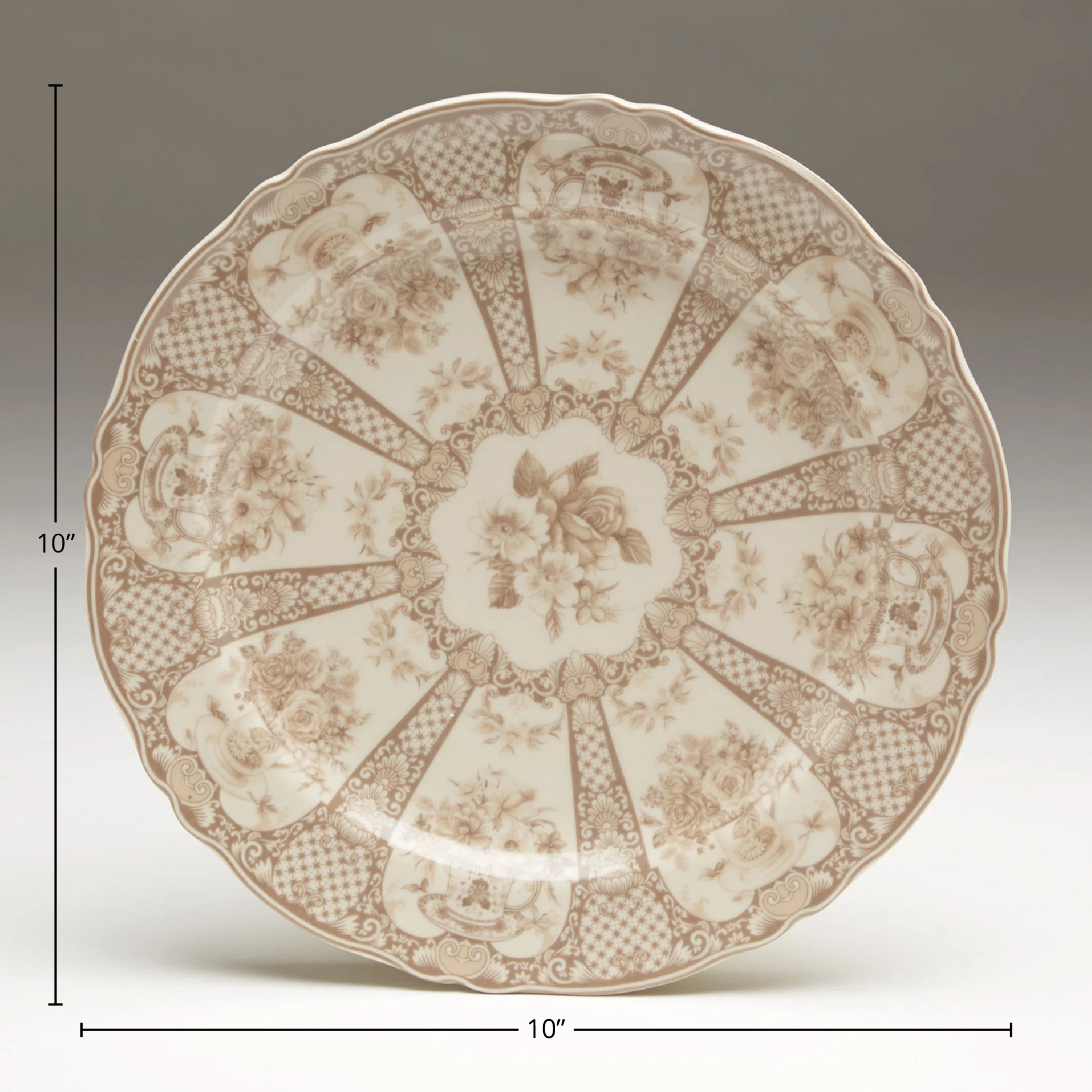 Marquise Decorative 10" Dinner Plate | Wayfair North America