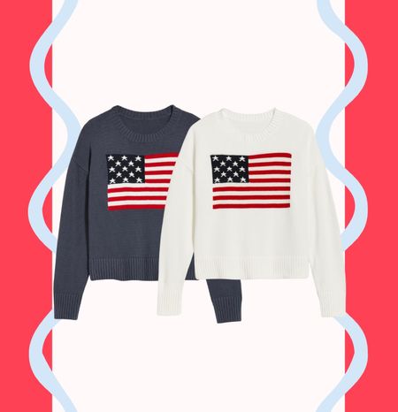 Old Navy $45 flag sweater / preppy style / flag sweater / summer sweater / chic style / classic style / timeless style / coastal grandma / coastal / summer outfit

#LTKSeasonal #LTKFindsUnder50 #LTKStyleTip