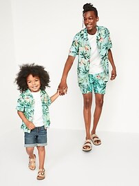 Printed Swim Trunks for Toddler Boys | Old Navy (US)