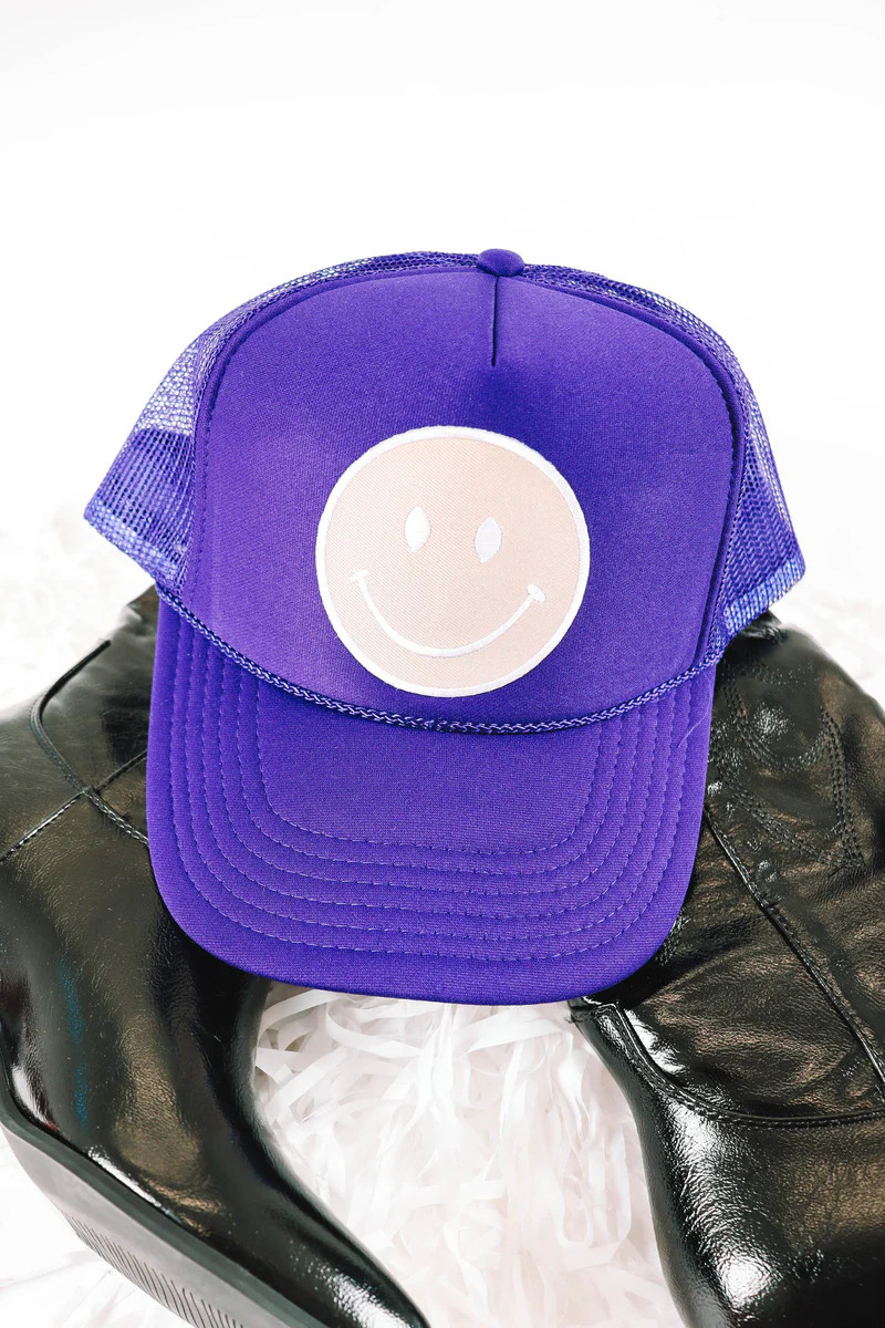 Only Good Days Hat - Purple | The Impeccable Pig