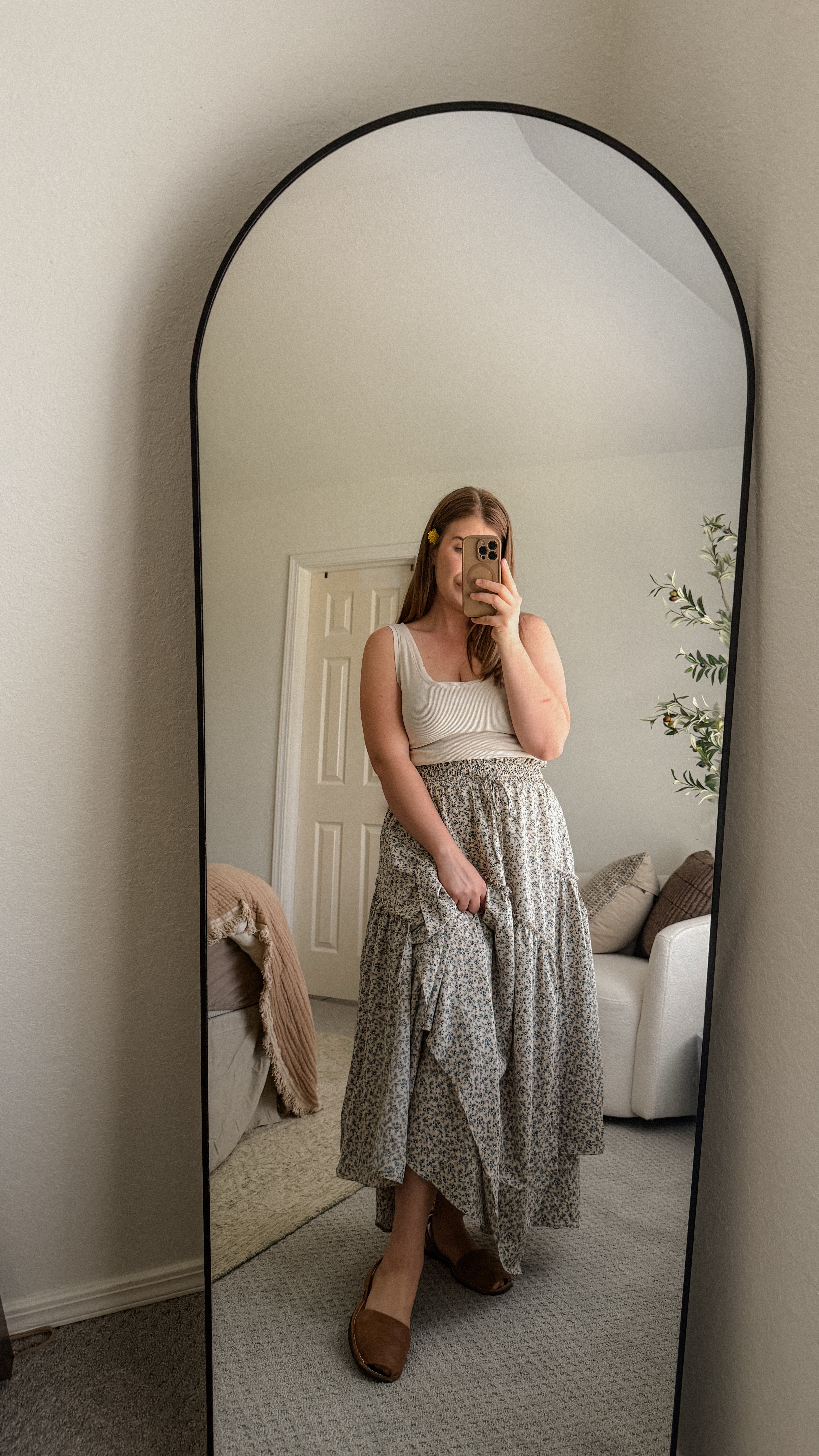 Spring outfits 🌸🧚

I’m wearing a medium in the skirt and am honestly impressed at the quality- it has so much fabric! 

#LTKShoeCrush #LTKSeasonal #LTKWorkwear