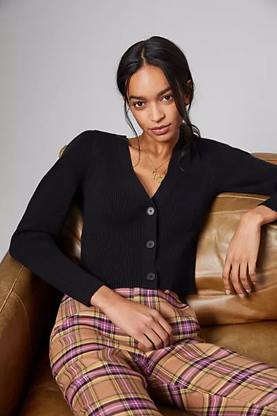 Luana Cropped Cardigan | Anthropologie (US)