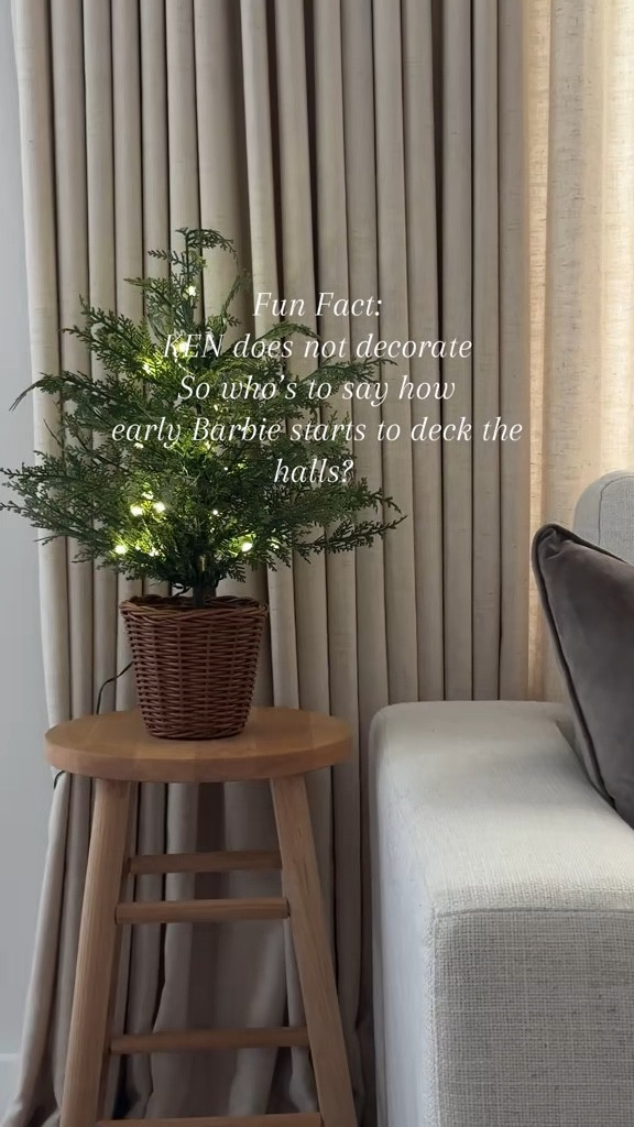 This  pre-lit twinkle mini tree is perfect! 🎄👌🏽 

#LTKSeasonal #LTKHome #LTKHoliday